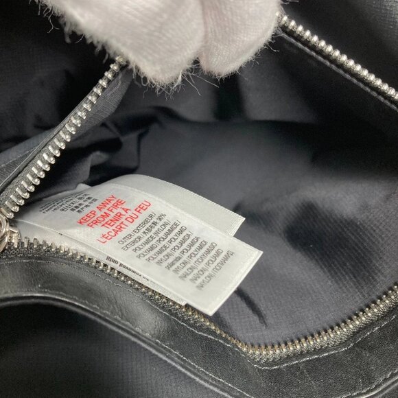BURBERRY 8016109 Bicolor logo backpack bag Backpack Nylon Black/White main image 8